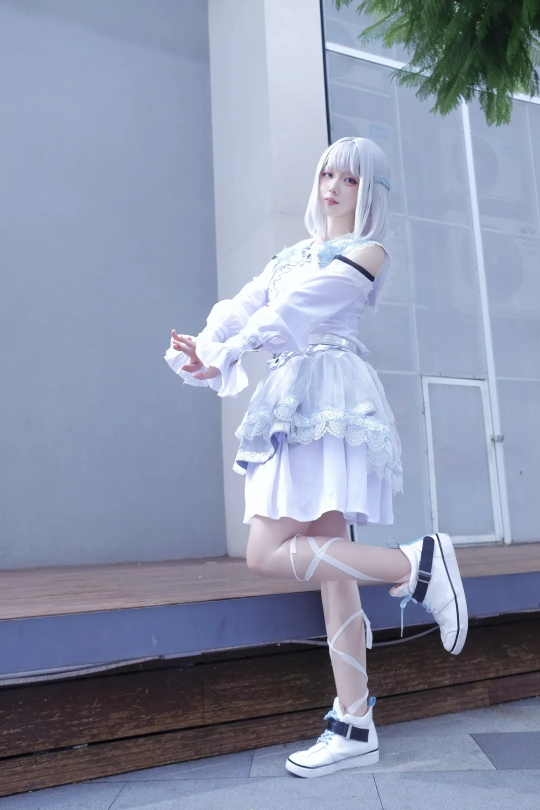 Guangzhou Anime Convention, Gakuen Idolmaster, Katsuragi Lilja cosplay, Cosplay outfit, The Idolmaster Only