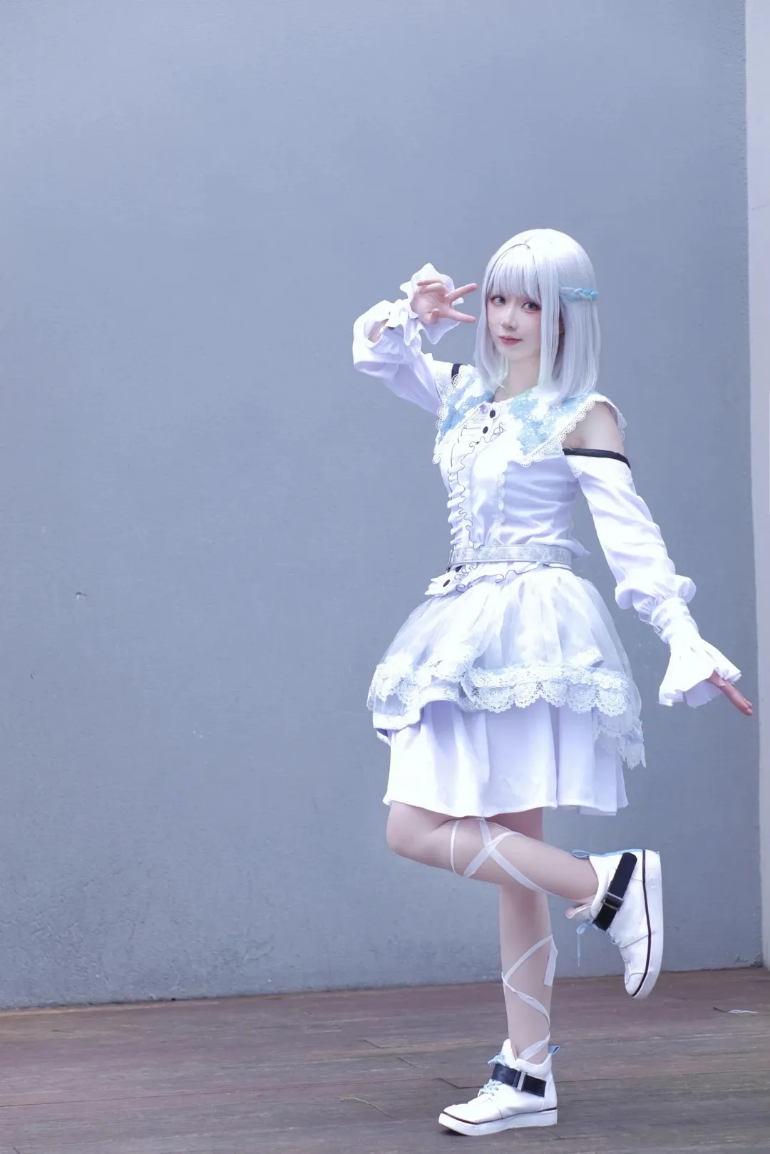 广州漫展, 学园偶像大师, 葛城莉莉娅cos, cosplay穿搭, 偶像大师only - 第5张
