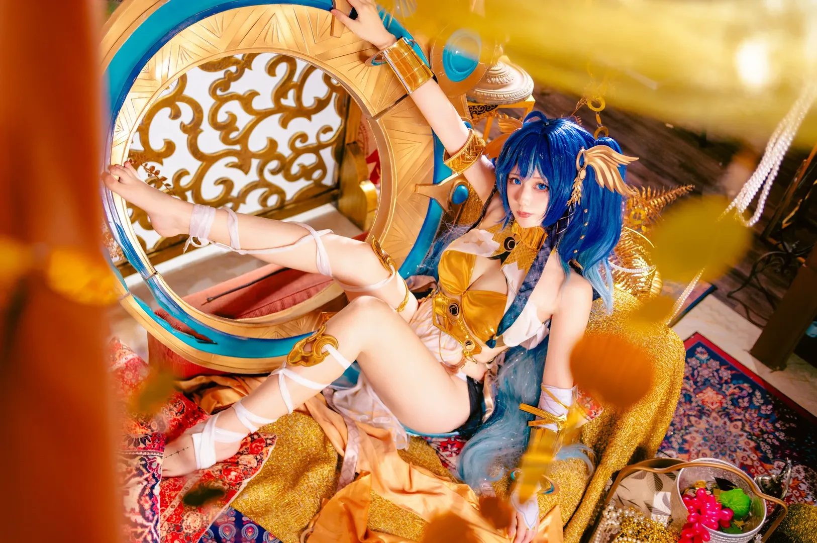 鸣潮, 游戏角色还原, 尤诺cos, 二次元人像摄影, Cosplay拍摄体验 - 第2张