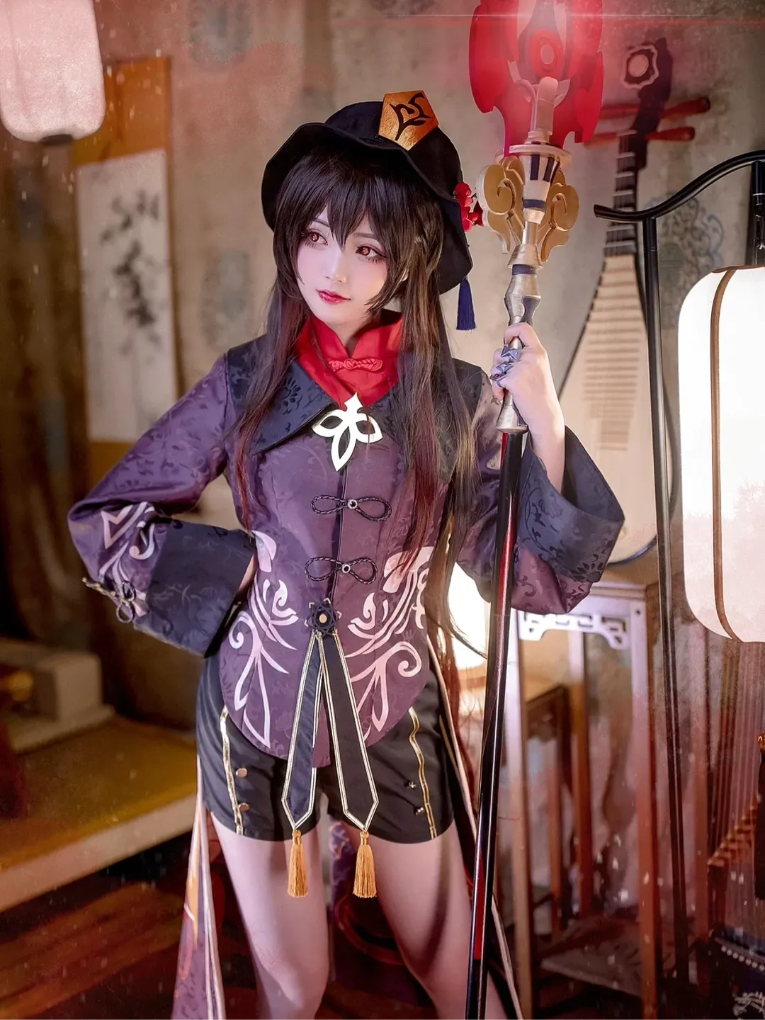 原神, 古风摄影, 胡桃cos, 原神cosplay, 往生堂 - 第6张