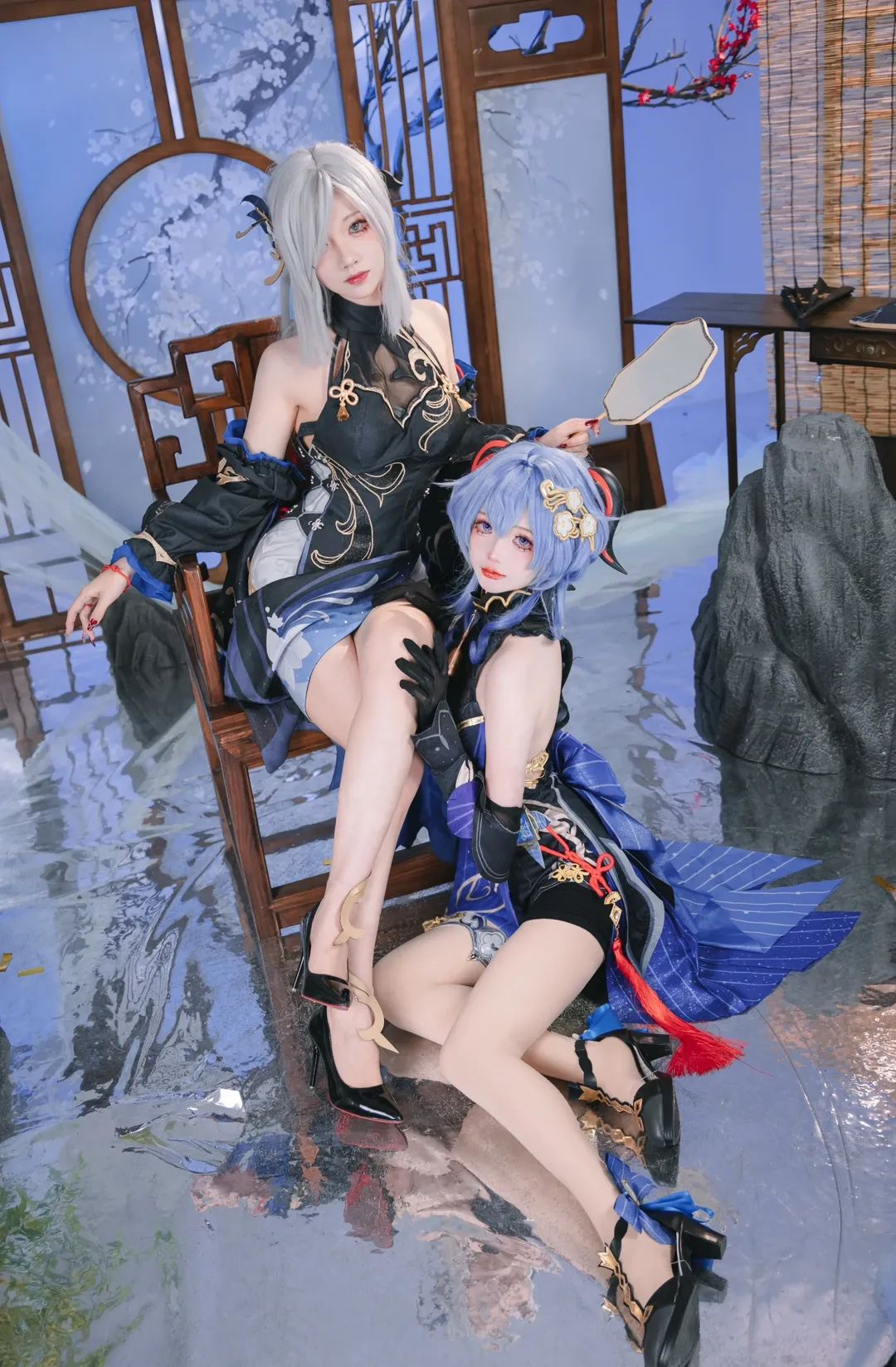 原神, 甘雨cos, 國風攝影, 海燈節cosplay, 仙獸姐妹 - 第4張