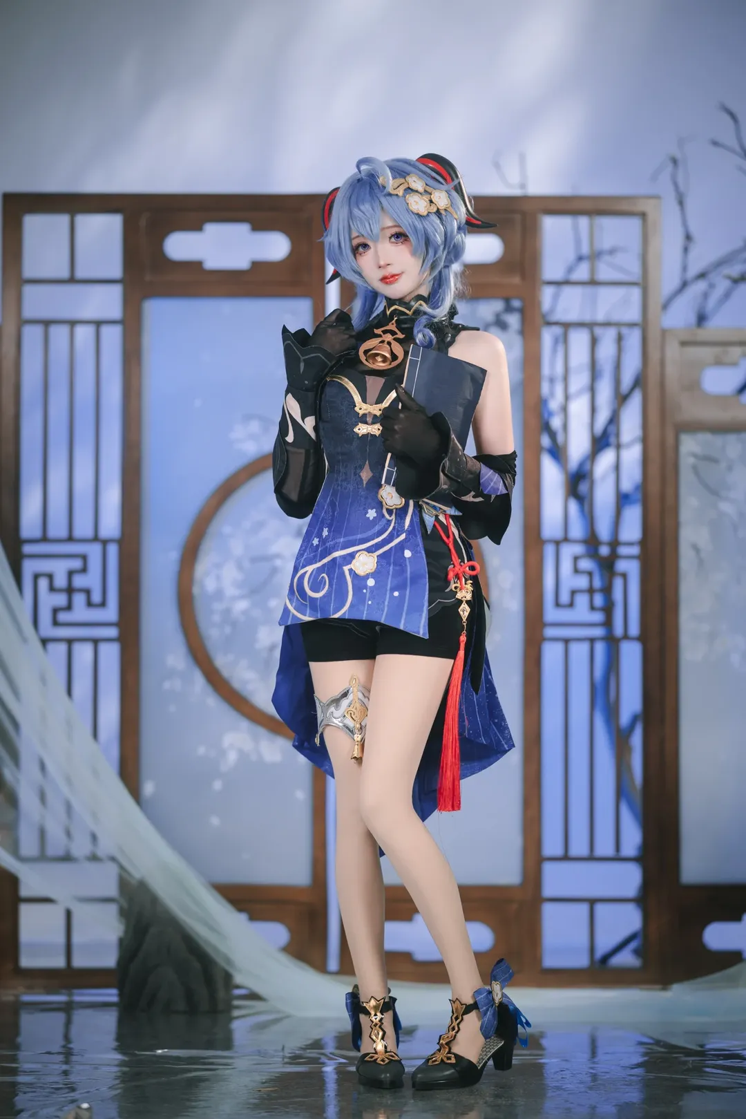 原神, 甘雨cos, 國風攝影, 海燈節cosplay, 仙獸姐妹 - 第5張