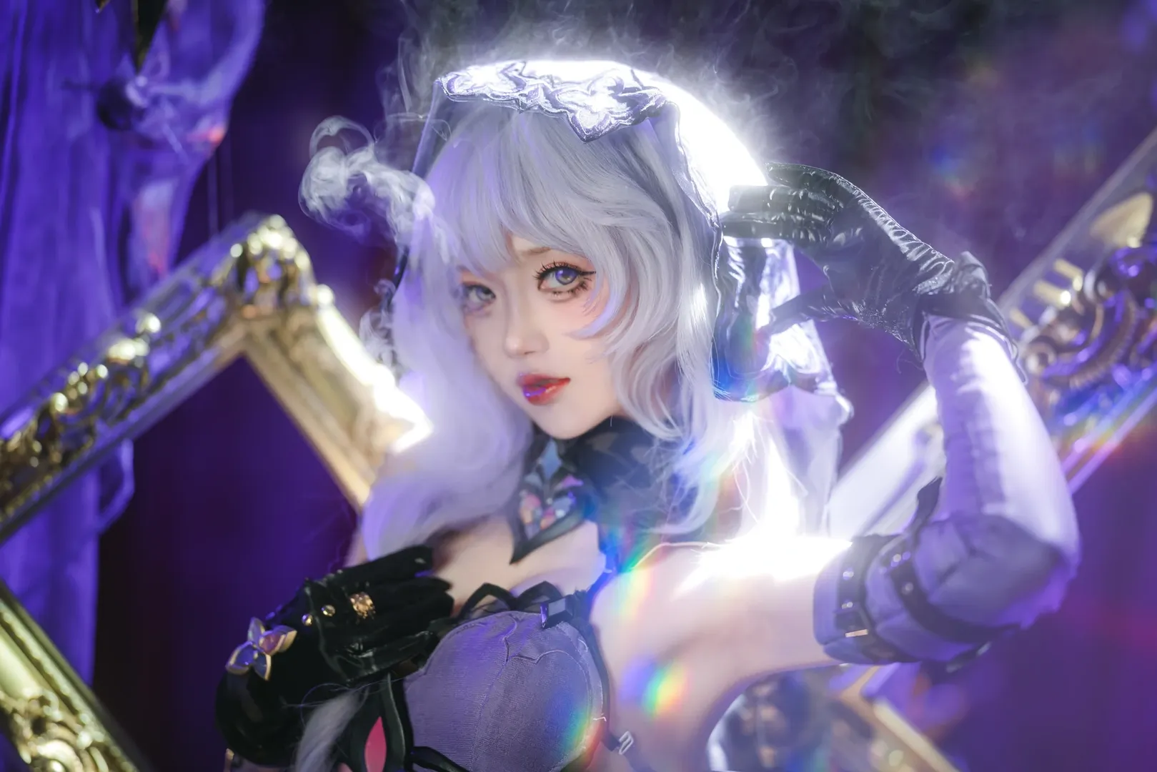 崩坏星穹铁道, cosplay摄影, 二次元cos正片, 黑天鹅cos, 星穹铁道黑天鹅 - 第2张