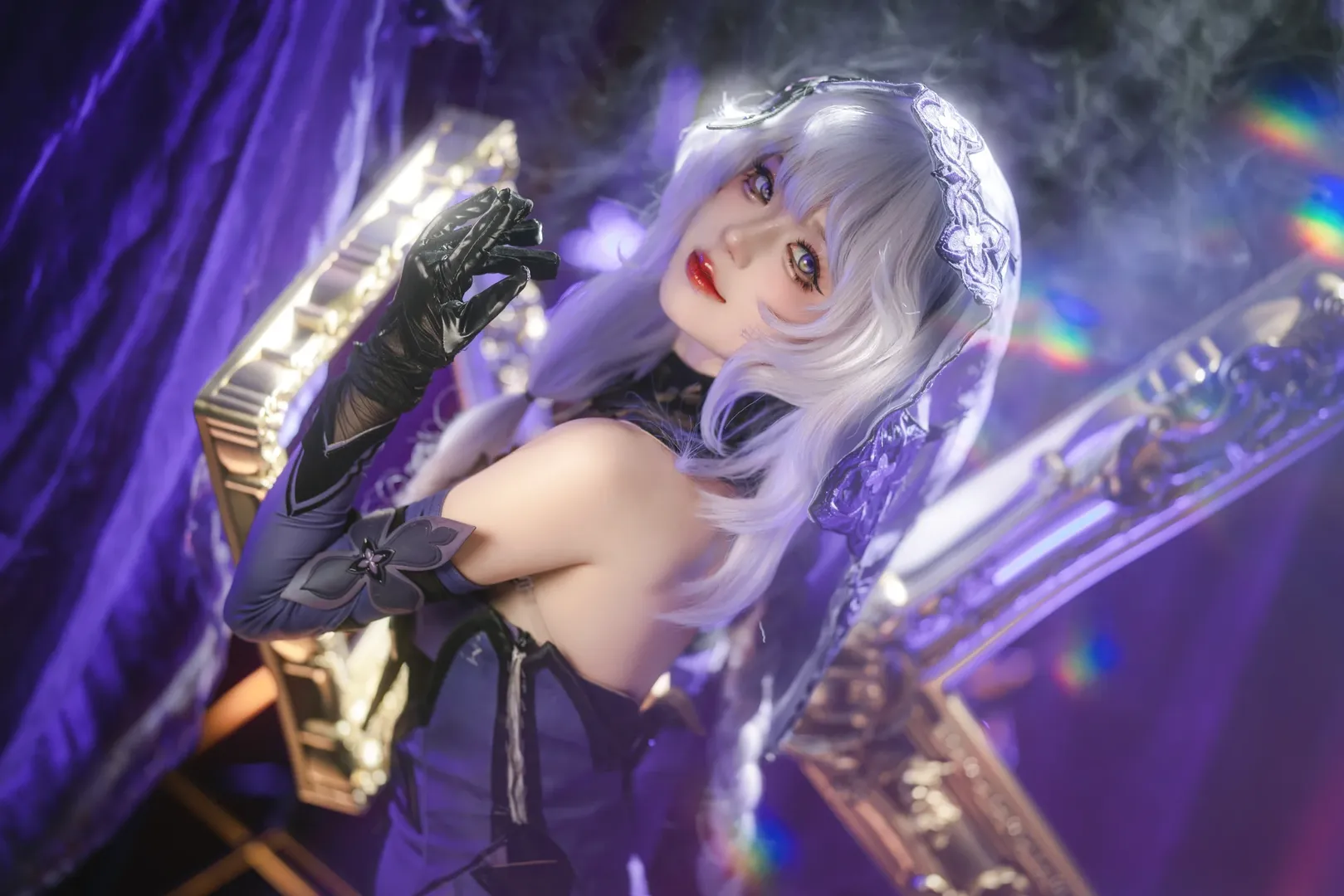 崩坏星穹铁道, cosplay摄影, 二次元cos正片, 黑天鹅cos, 星穹铁道黑天鹅 - 第3张