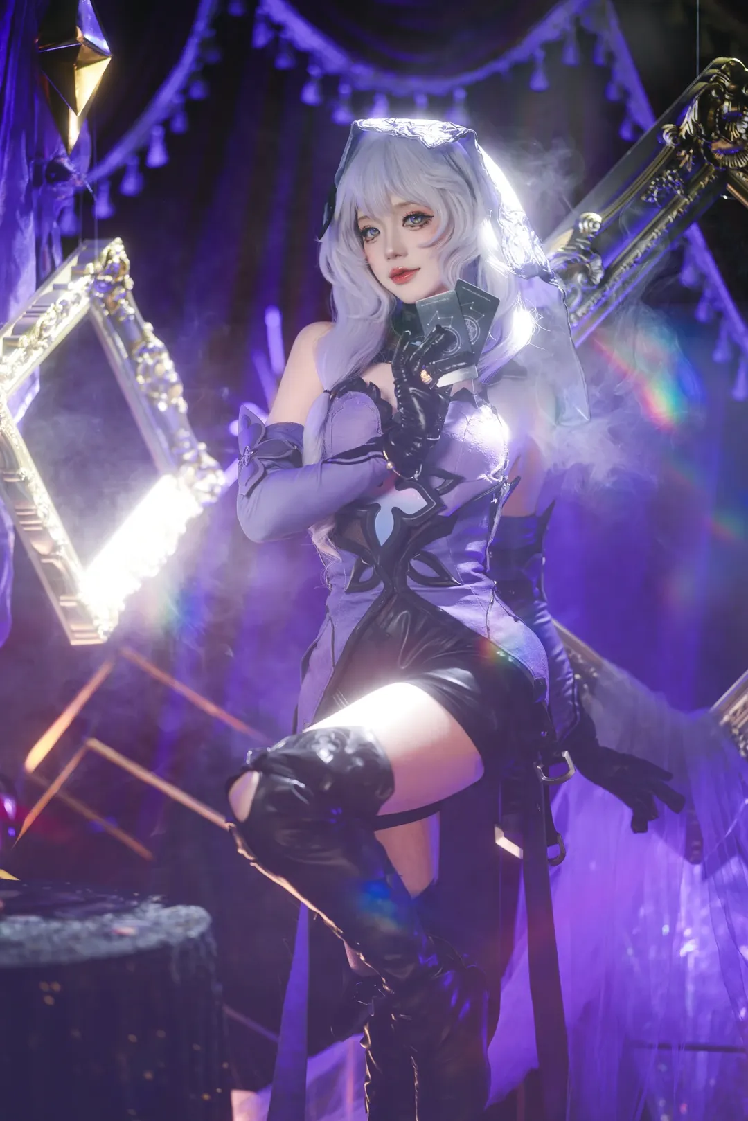 崩壊：スターレイル, コスプレ撮影, 二次元コスプレ写真, ブラックスワンコスプレ, 崩壊：スターレイル ブラックスワン