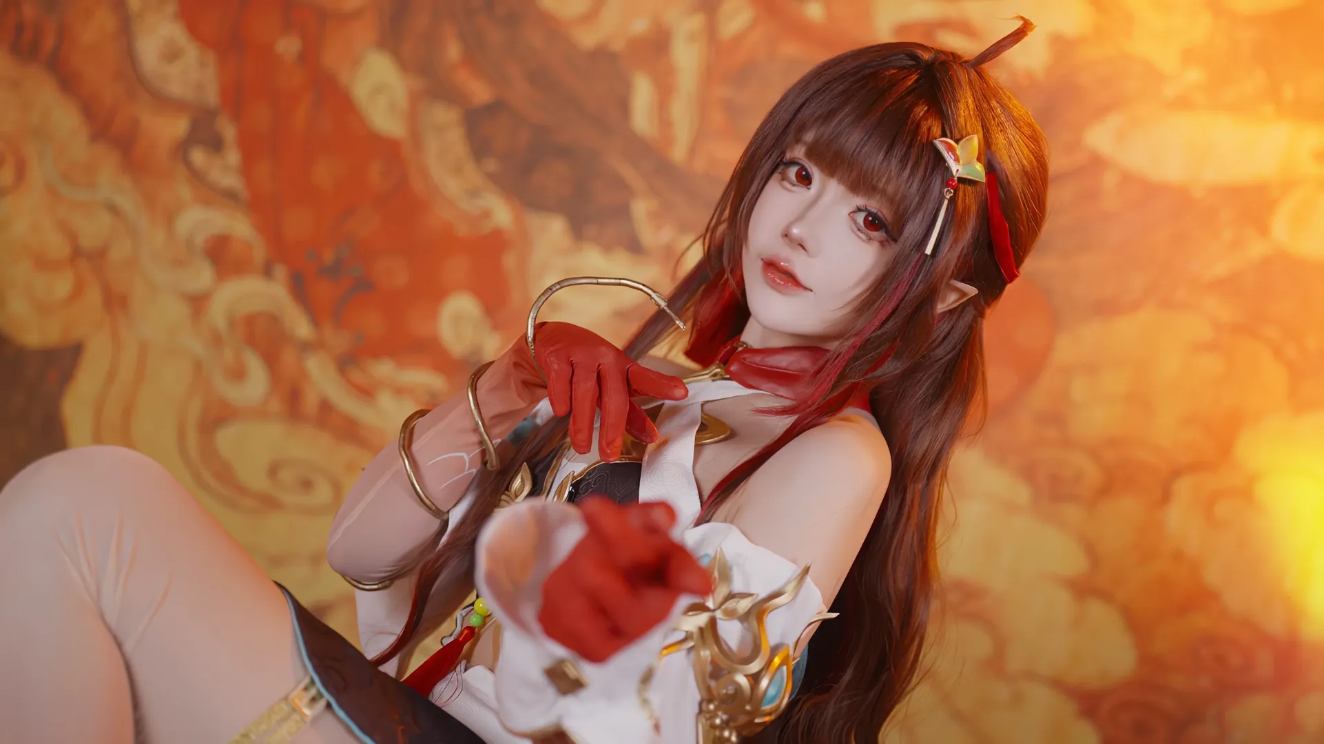 二次元摄影, 崩坏星穹铁道, 灵砂cos, cosplay正片, 国风cosplay - 第1张