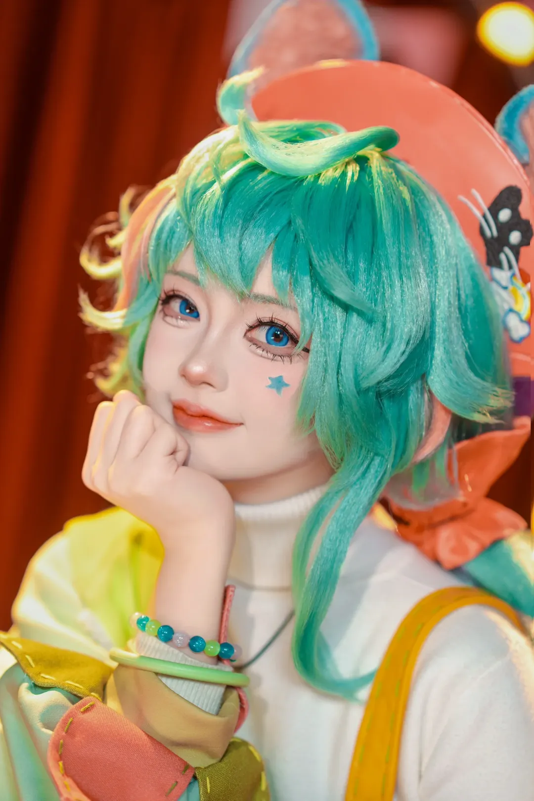 贫穷之梦cos, 无尽梦回, 梦幻色彩写真, 室内cosplay摄影, 多巴胺穿搭分享 - 第8张