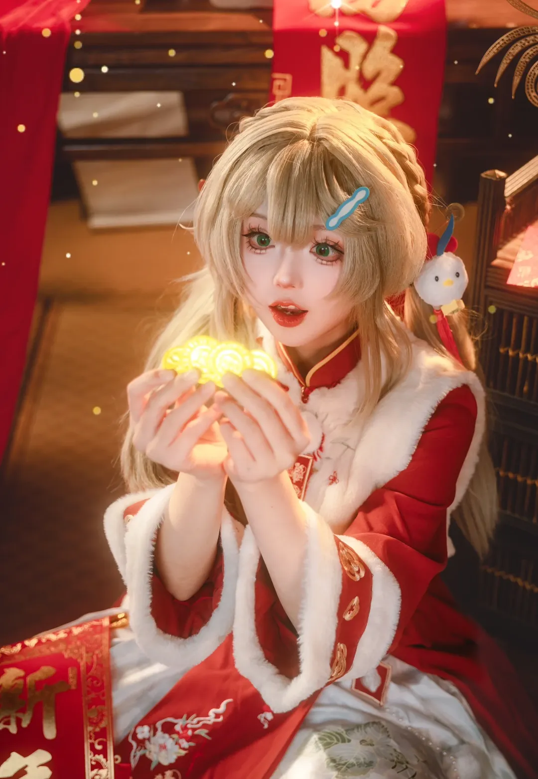 崩壊：スターレイル, 青雀 コスプレ, コスプレ撮影, 国風オリジナルデザイン, 巳年大吉 - 1枚目
