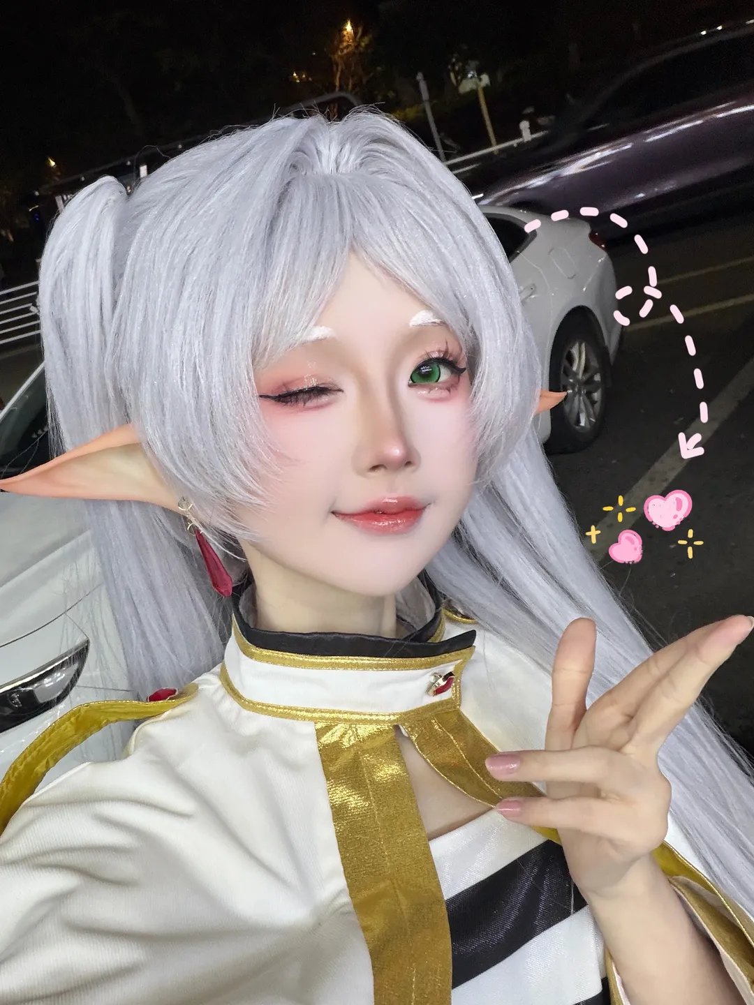 イベント写真, 葬送のフリーレン, フリーレン コスプレ, コスプレ日常, エルフ耳メイクとスタイリング