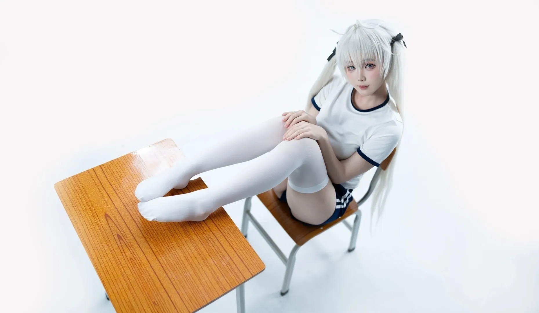 cosplay, 爱弥斯cos, 广州漫展, 白丝穿搭, 黑蜻蜓动漫展