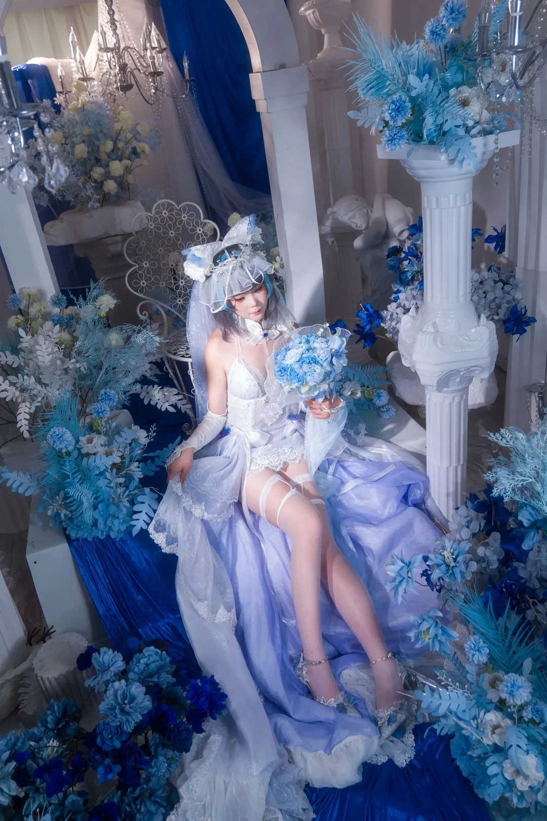 cosplay, 爱弥斯cos, 广州漫展, 白丝穿搭, 黑蜻蜓动漫展 - 第12张