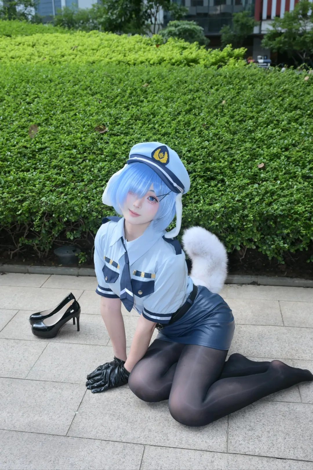 cosplay, 爱弥斯cos, 广州漫展, 白丝穿搭, 黑蜻蜓动漫展 - 第5张