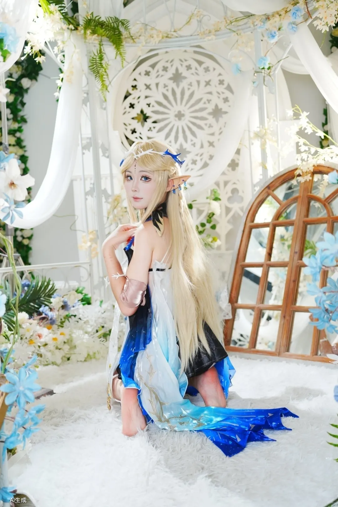 cosplay, 爱弥斯cos, 广州漫展, 白丝穿搭, 黑蜻蜓动漫展 - 第7张