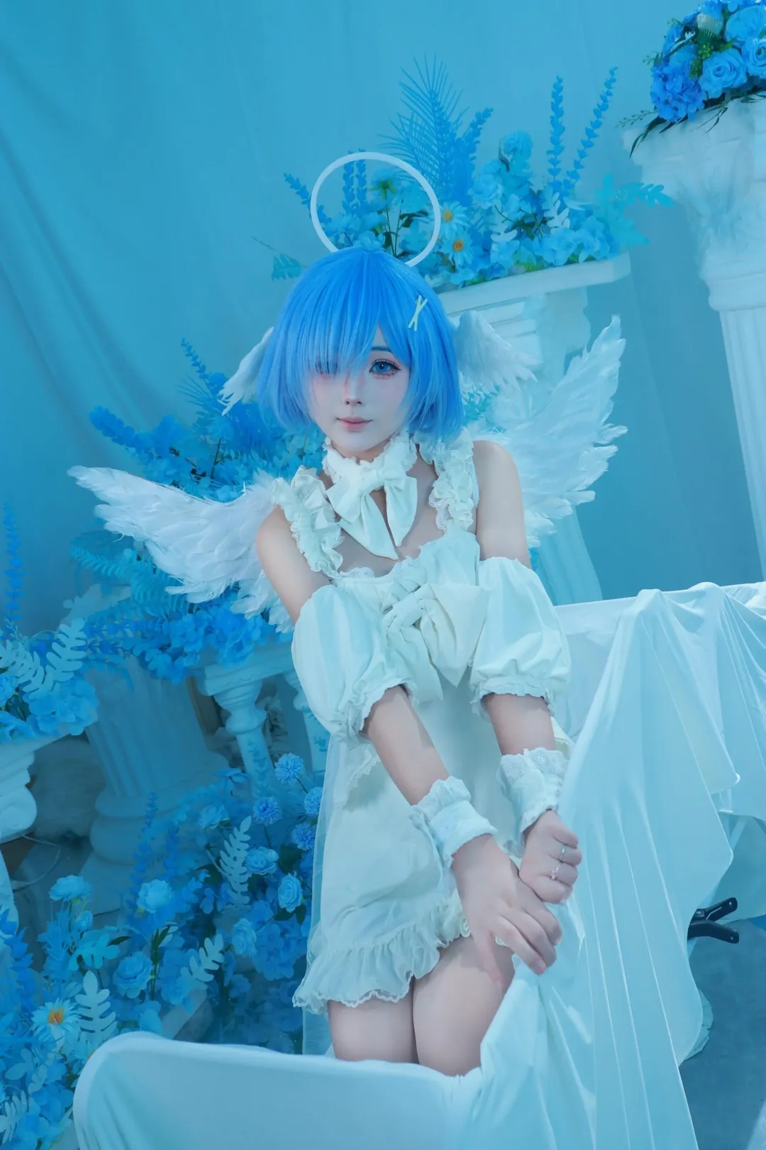 cosplay, 爱弥斯cos, 广州漫展, 白丝穿搭, 黑蜻蜓动漫展 - 第8张