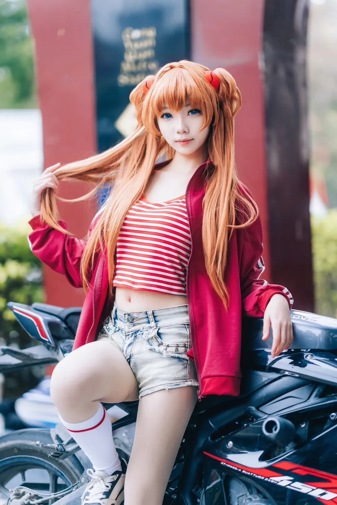 明日香cos, 新世纪福音战士, cosplay场照, 广州约拍, 动漫星城 - 第1张