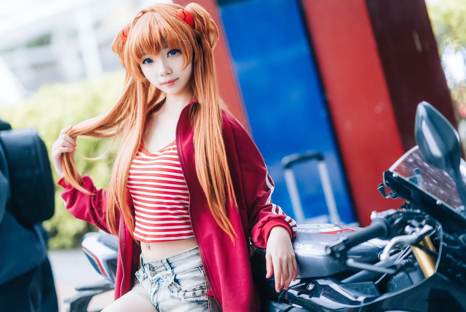 明日香cos, 新世纪福音战士, cosplay场照, 广州约拍, 动漫星城 - 第3张