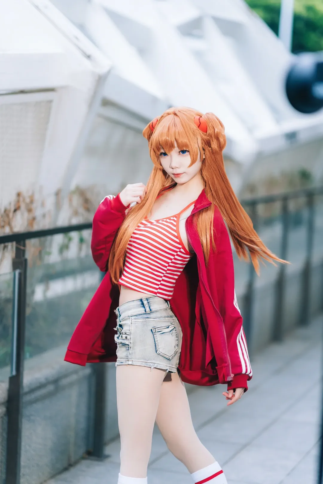 明日香cos, 新世纪福音战士, cosplay场照, 广州约拍, 动漫星城 - 第9张