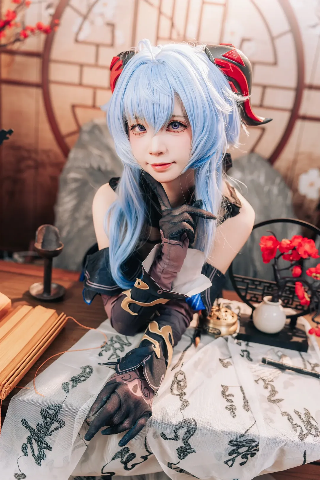 Genshin Impact, Ganyu Cosplay, Lantern Rite, Cosplay photography, Anime realism - Image 10