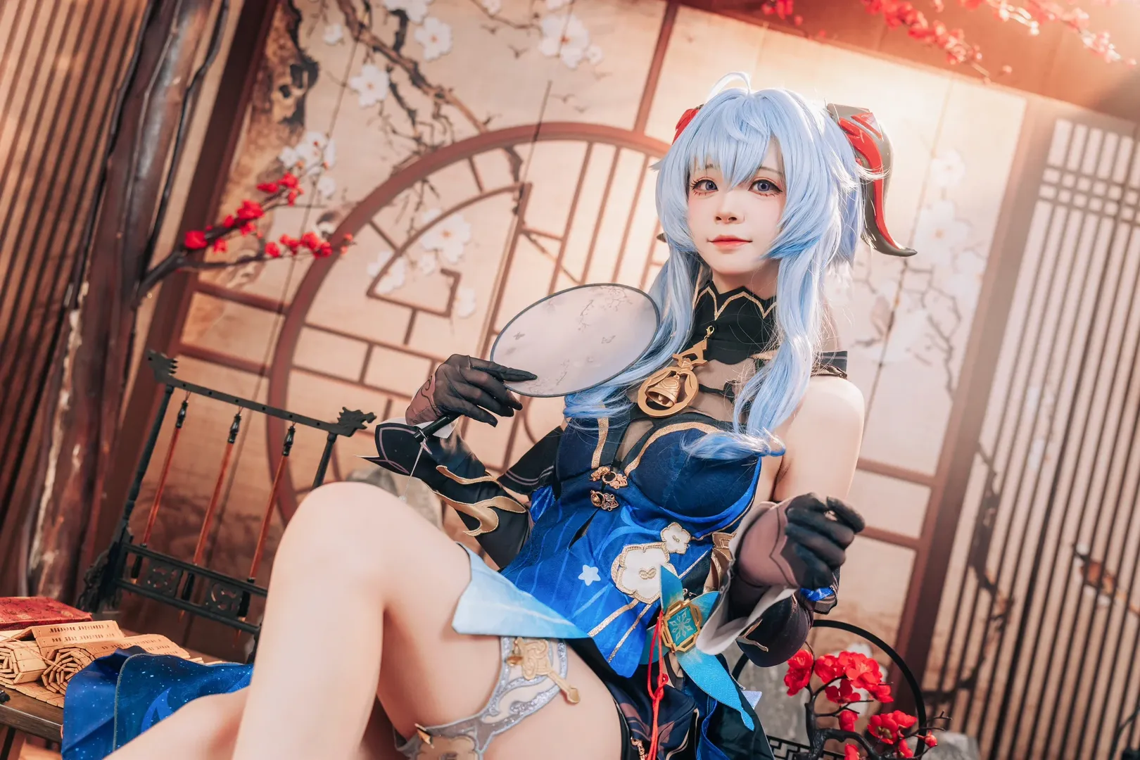 Genshin Impact, Ganyu Cosplay, Lantern Rite, Cosplay photography, Anime realism - Image 5