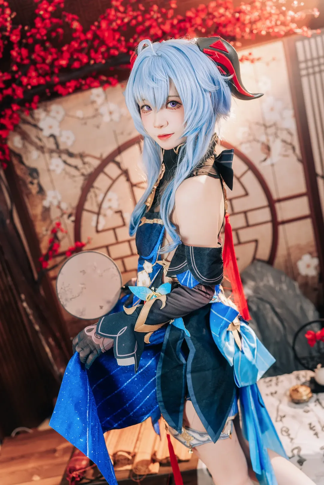 Genshin Impact, Ganyu Cosplay, Lantern Rite, Cosplay photography, Anime realism - Image 7
