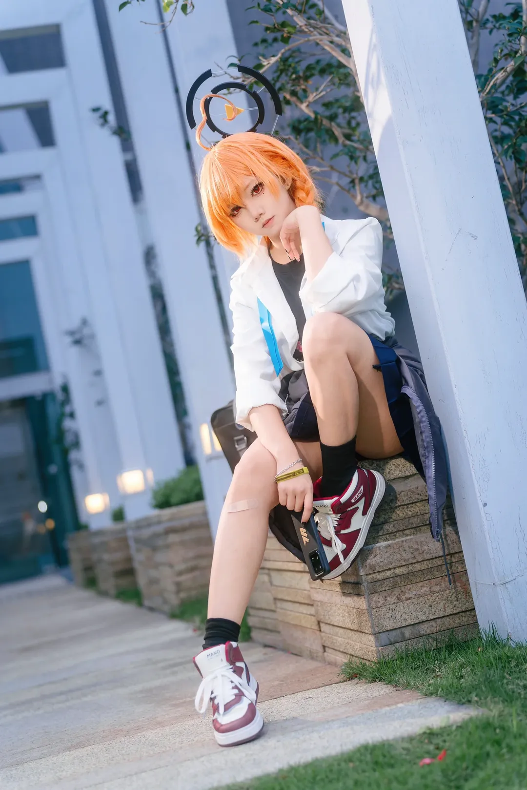 蔚蓝档案, 碧蓝档案, 广州漫展, 外景cosplay, 美甘尼禄cos - 第1张