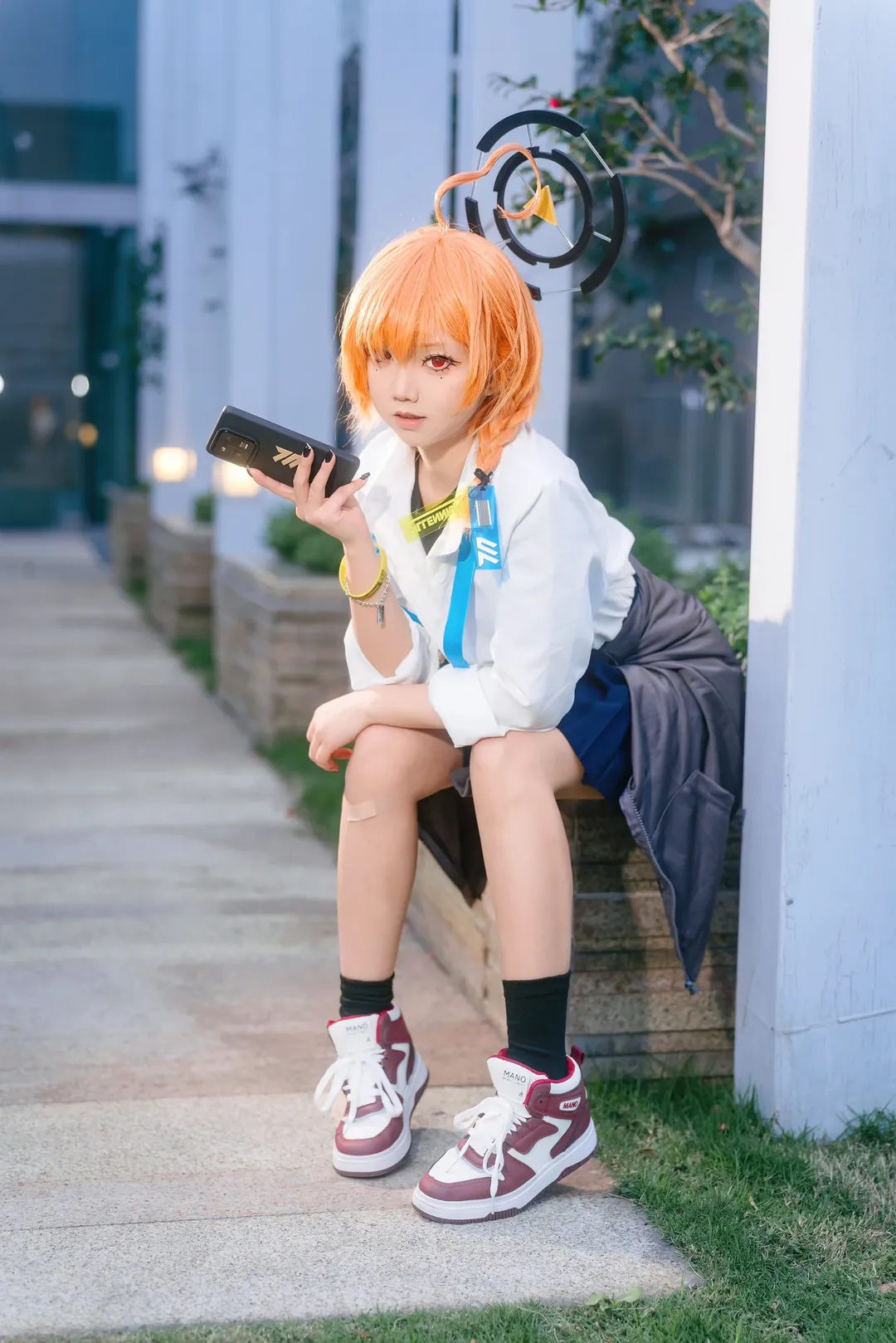 蔚蓝档案, 碧蓝档案, 广州漫展, 外景cosplay, 美甘尼禄cos - 第2张