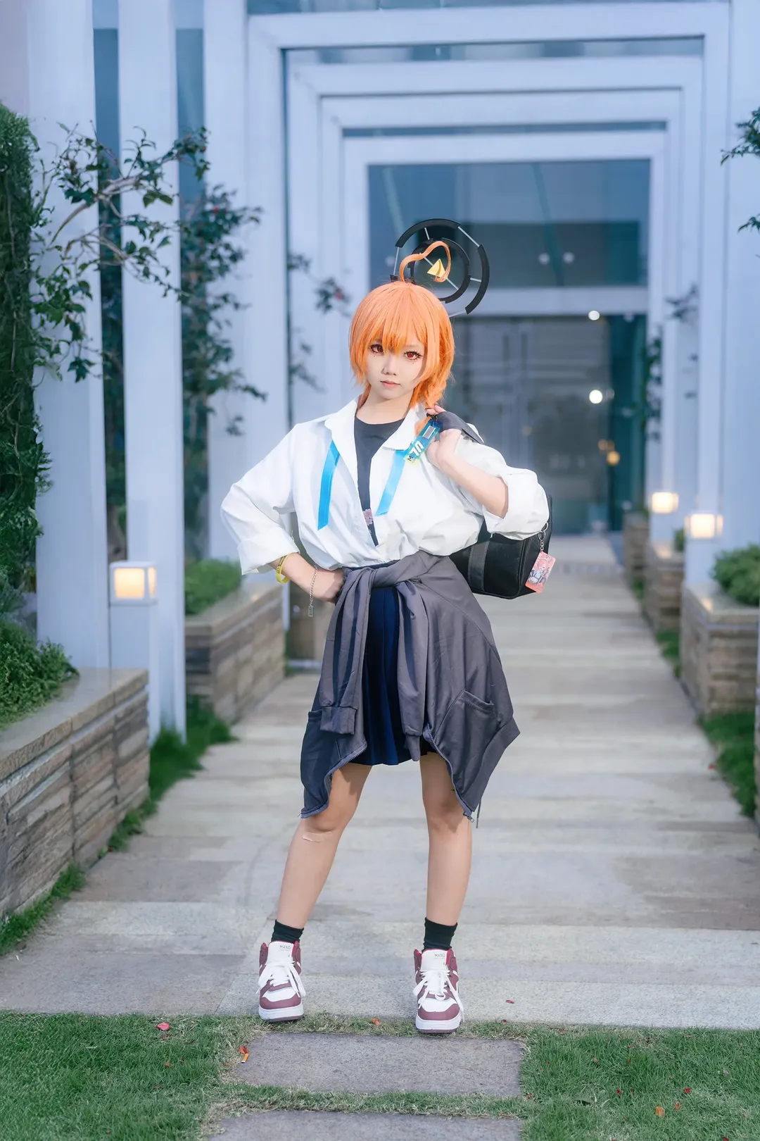 蔚蓝档案, 碧蓝档案, 广州漫展, 外景cosplay, 美甘尼禄cos - 第3张