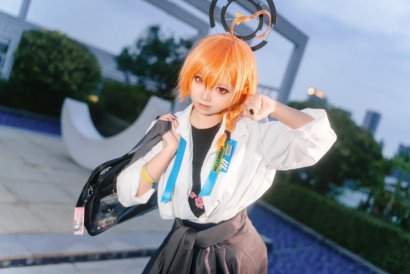 蔚蓝档案, 碧蓝档案, 广州漫展, 外景cosplay, 美甘尼禄cos - 第7张