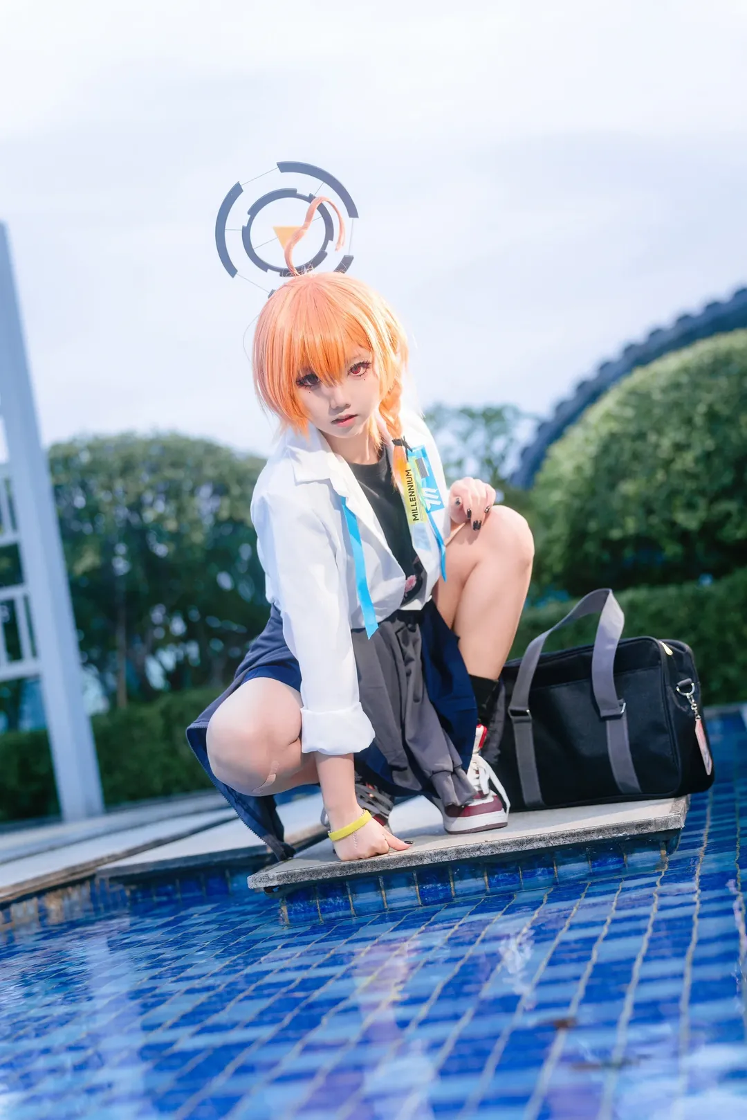 蔚蓝档案, 碧蓝档案, 广州漫展, 外景cosplay, 美甘尼禄cos - 第9张