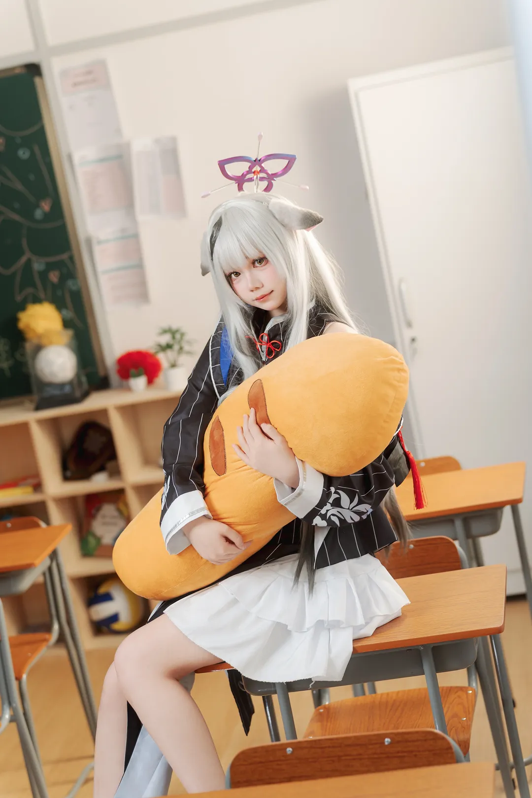 角色扮演, 二次元摄影, 蔚蓝档案, 兽耳少女, 春原心奈cos - 第5张