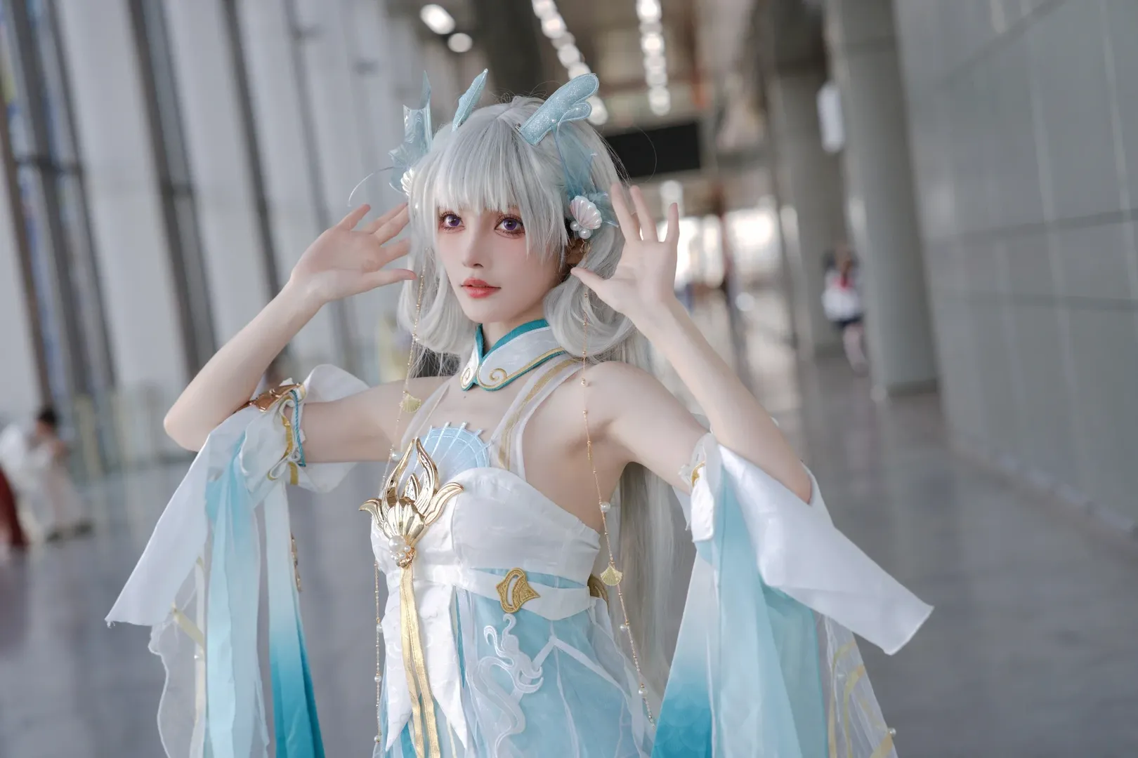 Convention photos, Firefly ACG Expo, Honor of Kings, Xishi cosplay, Mermaid's Song cosplay - Image 10