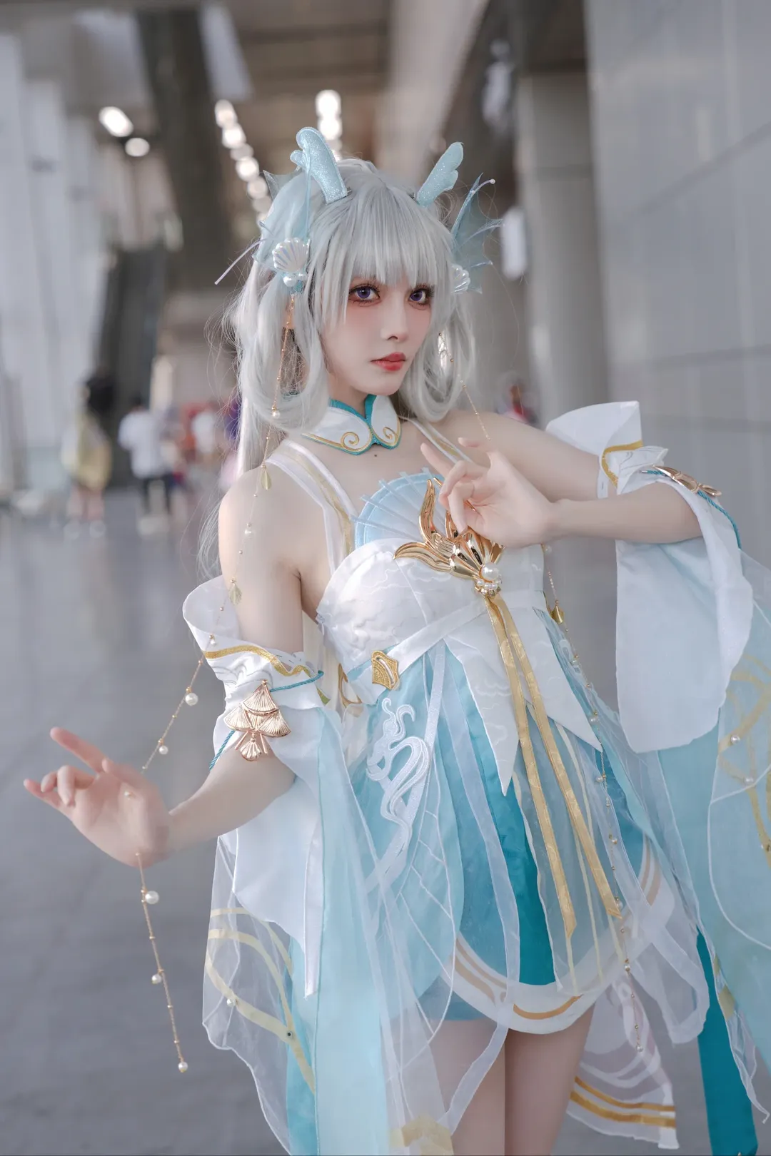 Convention photos, Firefly ACG Expo, Honor of Kings, Xishi cosplay, Mermaid's Song cosplay - Image 2