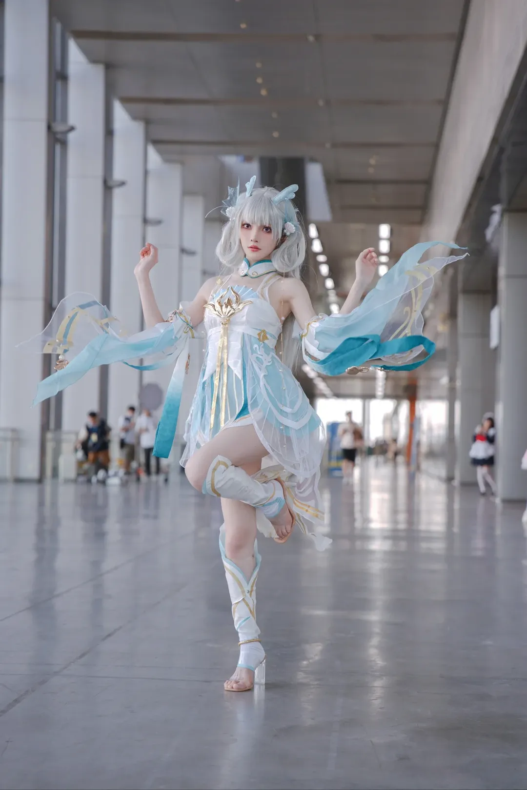 Convention photos, Firefly ACG Expo, Honor of Kings, Xishi cosplay, Mermaid's Song cosplay - Image 3