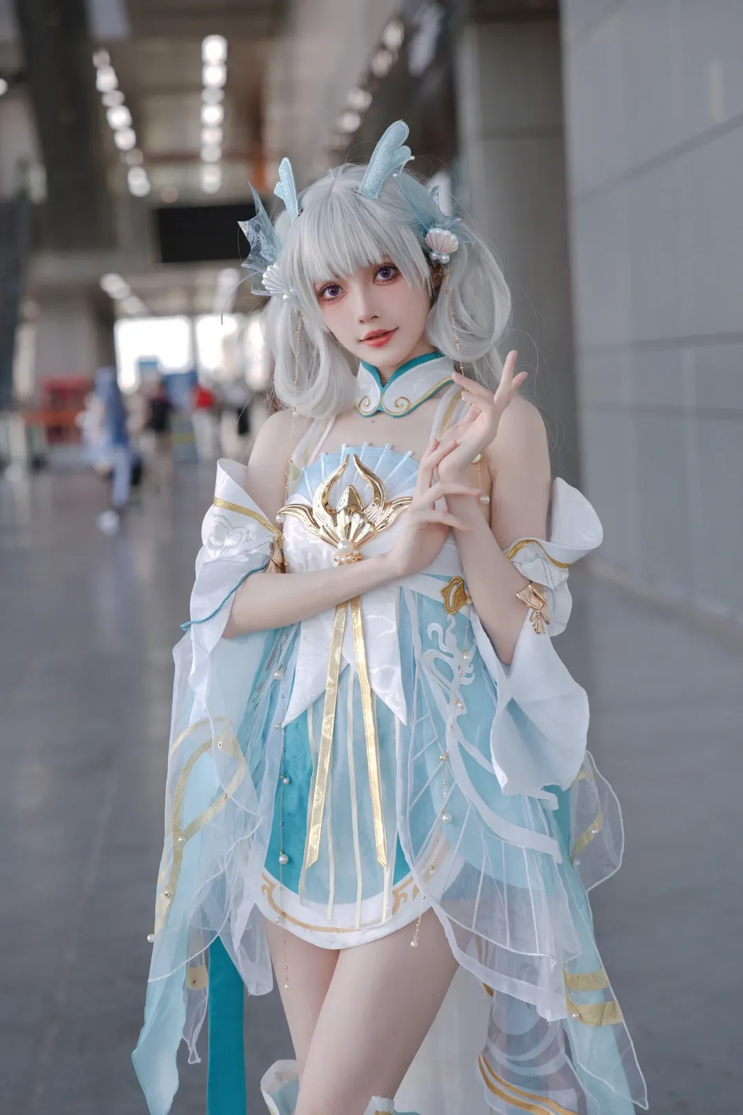 Convention photos, Firefly ACG Expo, Honor of Kings, Xishi cosplay, Mermaid's Song cosplay - Image 4