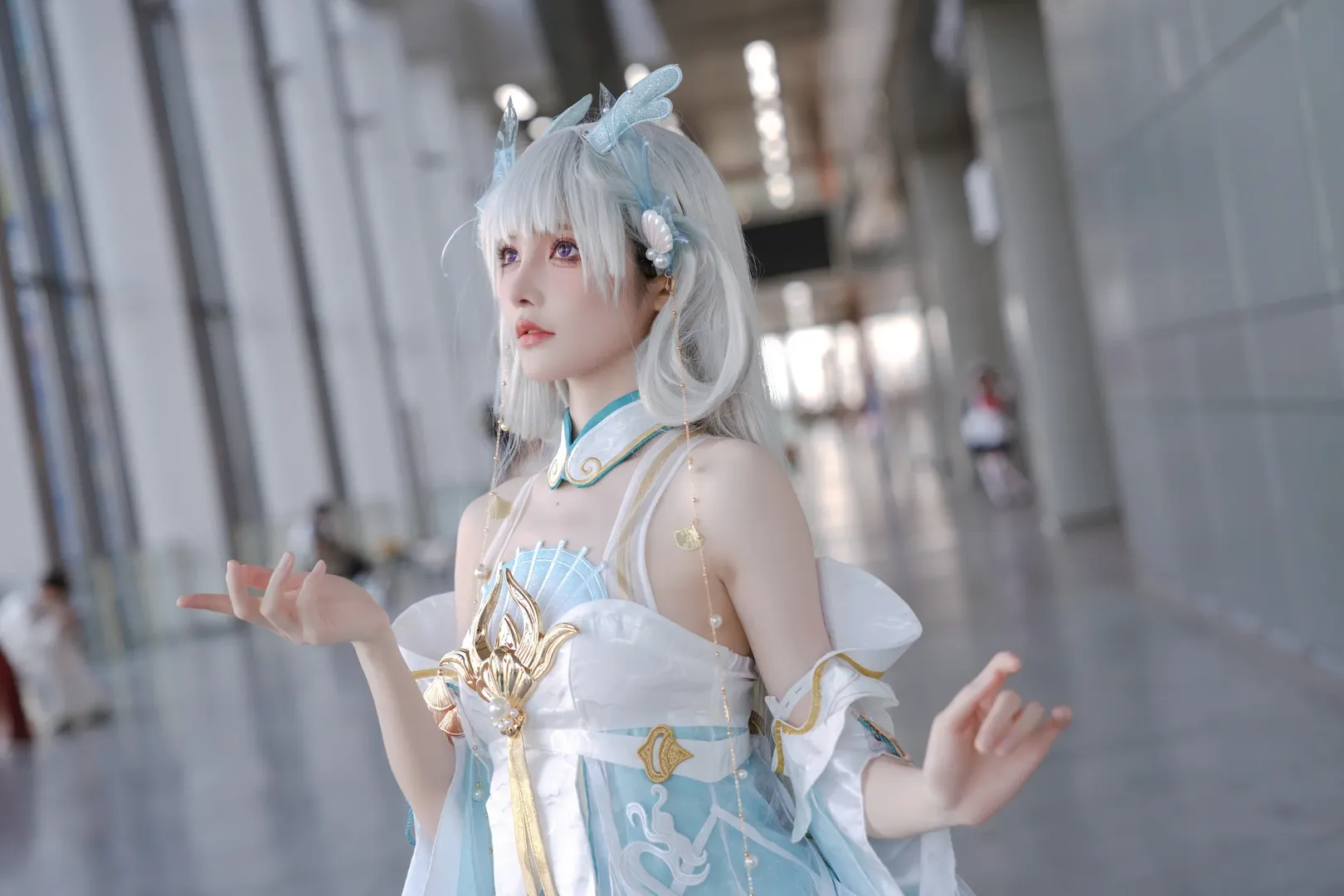 Convention photos, Firefly ACG Expo, Honor of Kings, Xishi cosplay, Mermaid's Song cosplay - Image 5