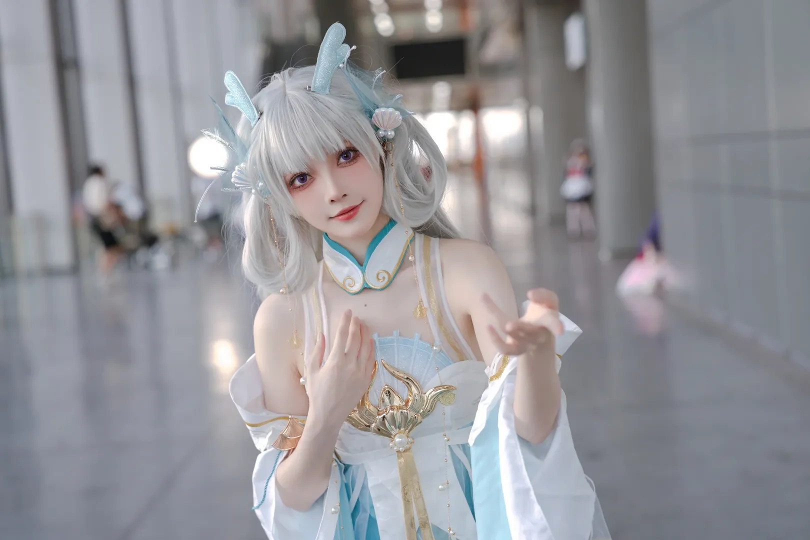 Convention photos, Firefly ACG Expo, Honor of Kings, Xishi cosplay, Mermaid's Song cosplay - Image 6