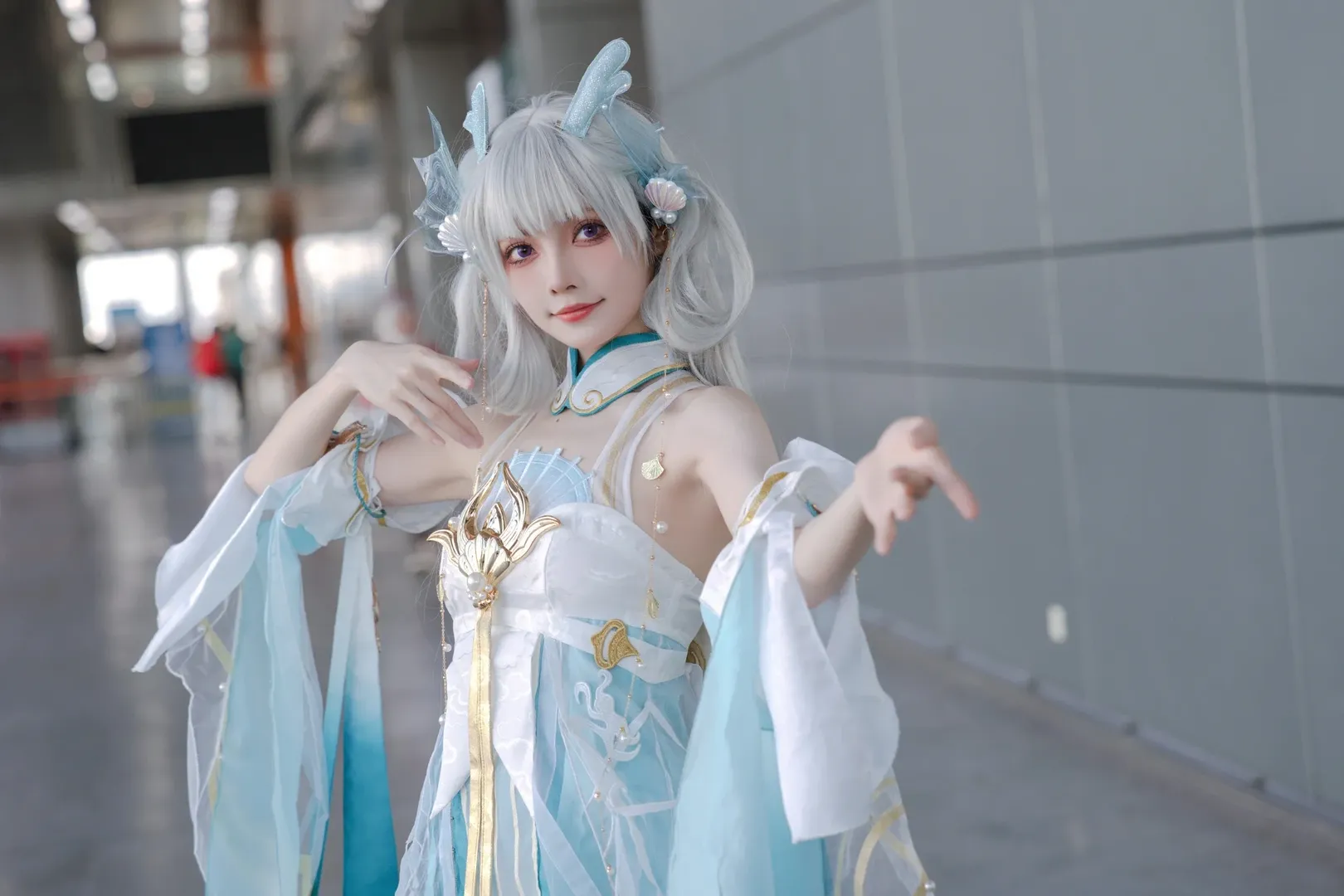 Convention photos, Firefly ACG Expo, Honor of Kings, Xishi cosplay, Mermaid's Song cosplay - Image 8