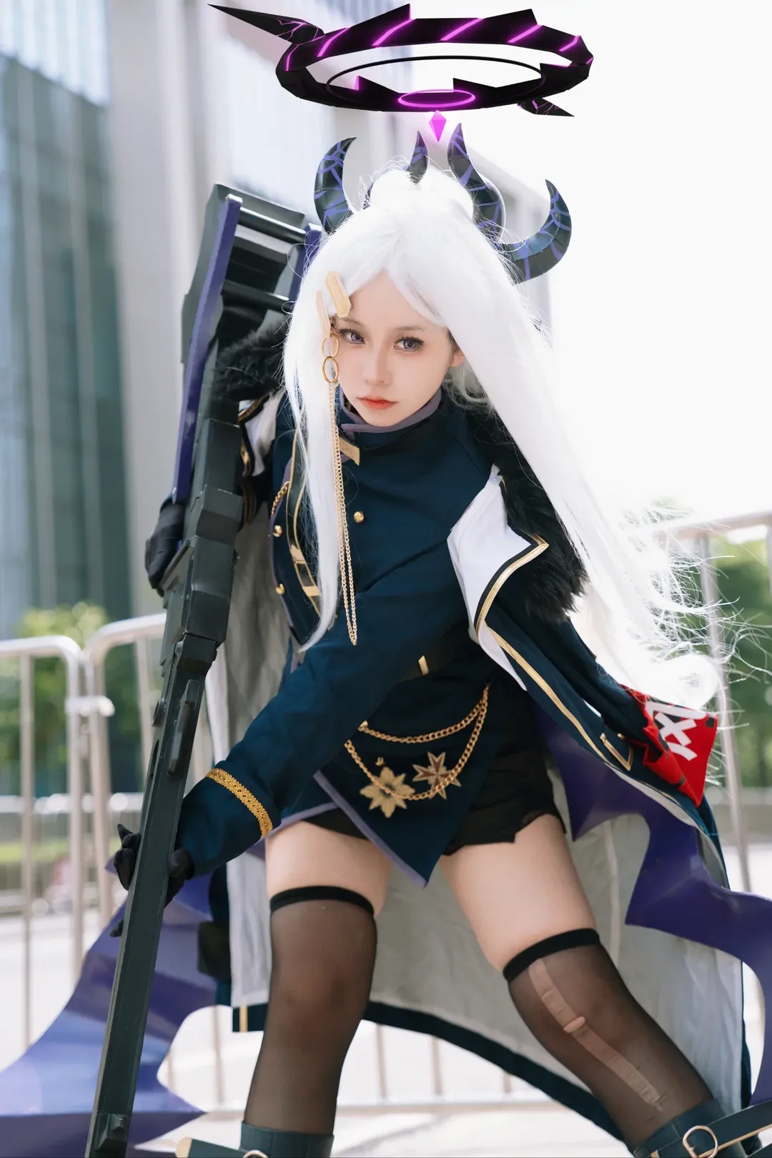 蔚蓝档案, 漫展返图, 空崎日奈cos, cosplay摄影, CPGZ漫展 - 第2张