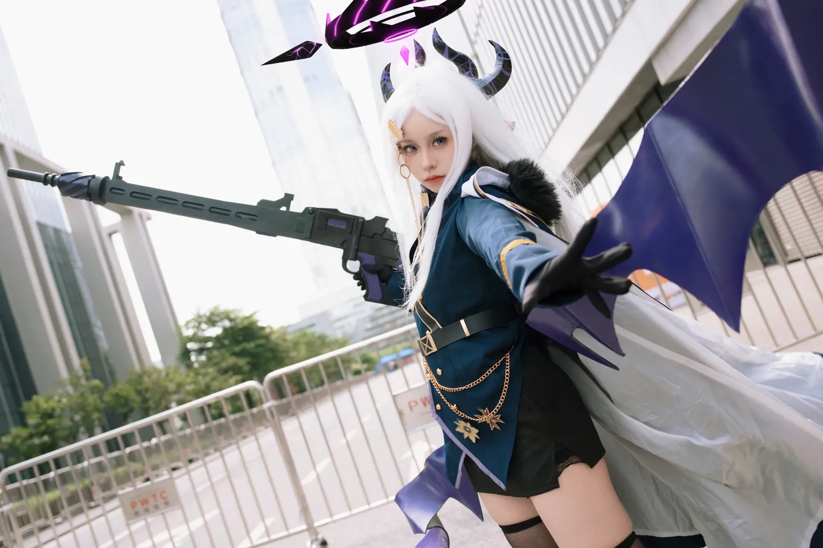 蔚蓝档案, 漫展返图, 空崎日奈cos, cosplay摄影, CPGZ漫展 - 第3张