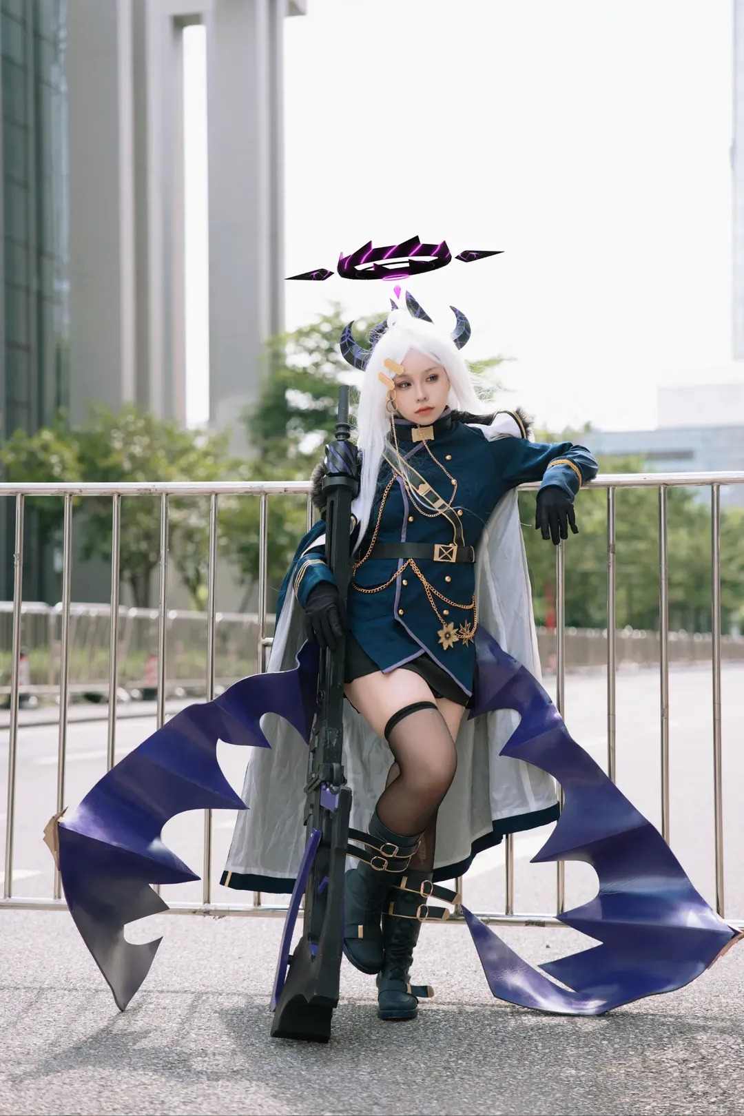 蔚蓝档案, 漫展返图, 空崎日奈cos, cosplay摄影, CPGZ漫展 - 第6张