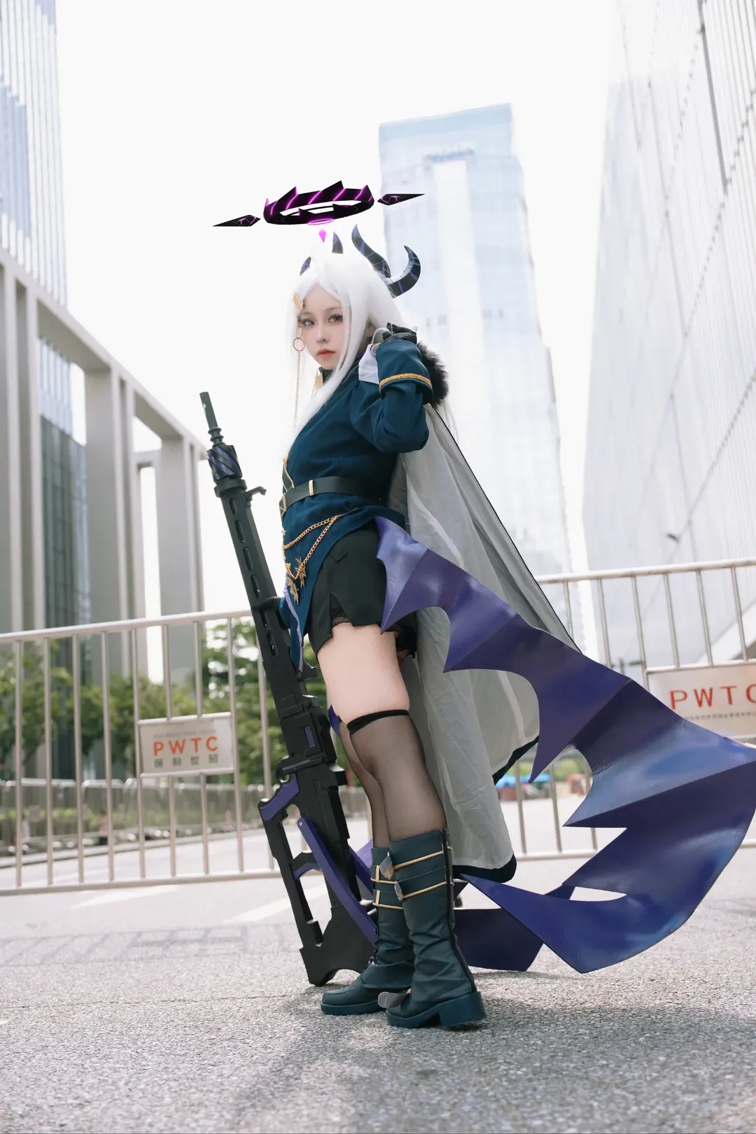 蔚蓝档案, 漫展返图, 空崎日奈cos, cosplay摄影, CPGZ漫展 - 第7张