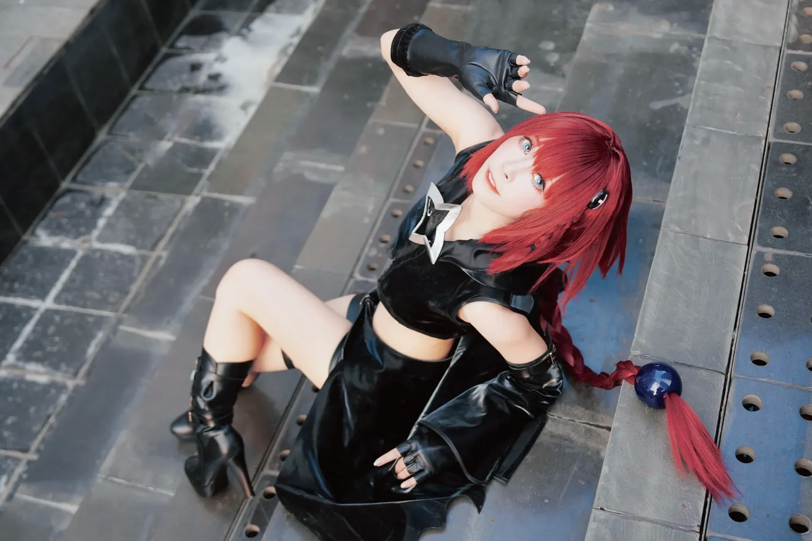 cosplay分享, CICF漫展, 金色暗影cos, 出包王女Darkness, 黒咲芽亚cos - 第3张