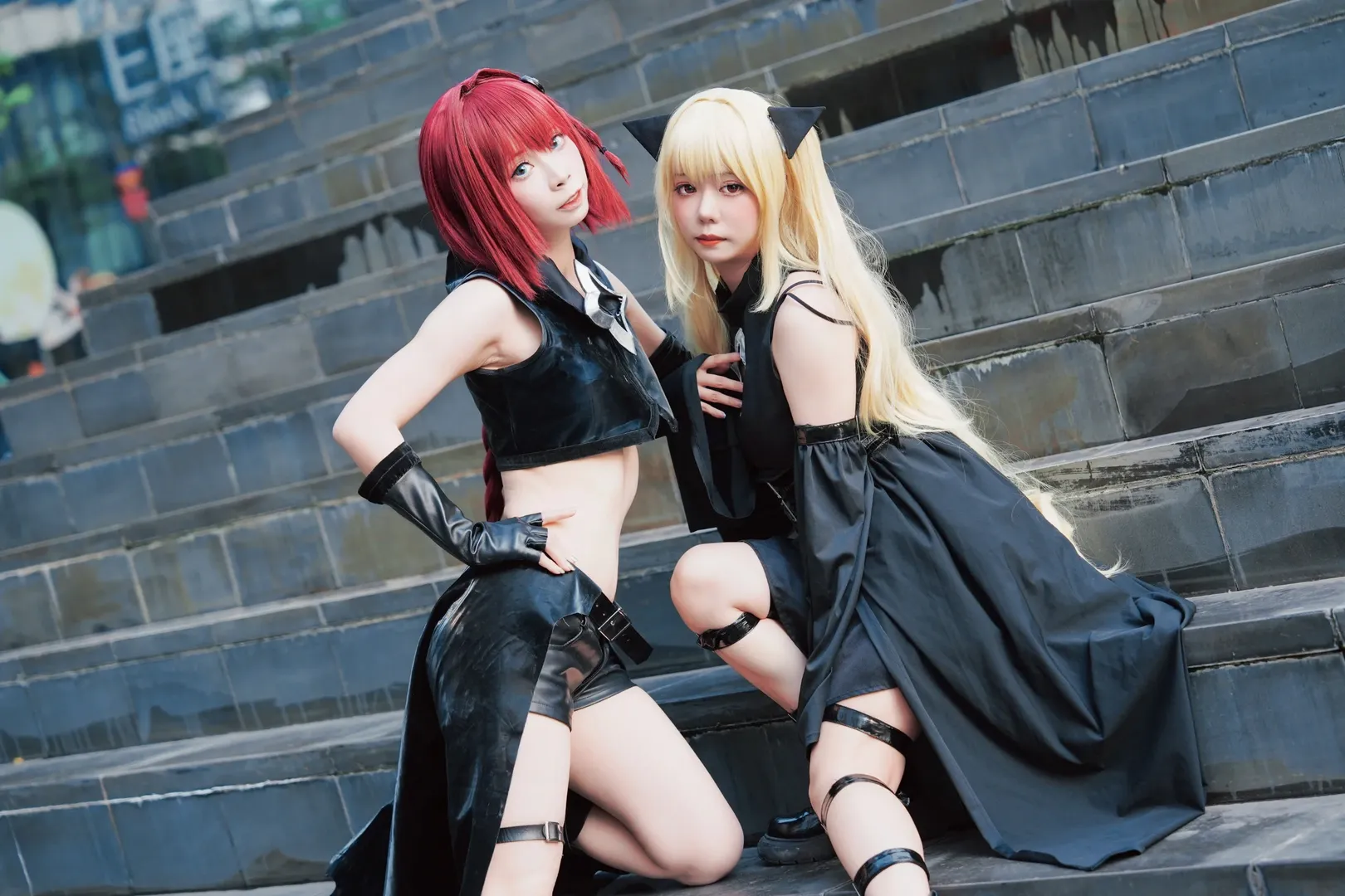 cosplay分享, CICF漫展, 金色暗影cos, 出包王女Darkness, 黒咲芽亚cos - 第4张