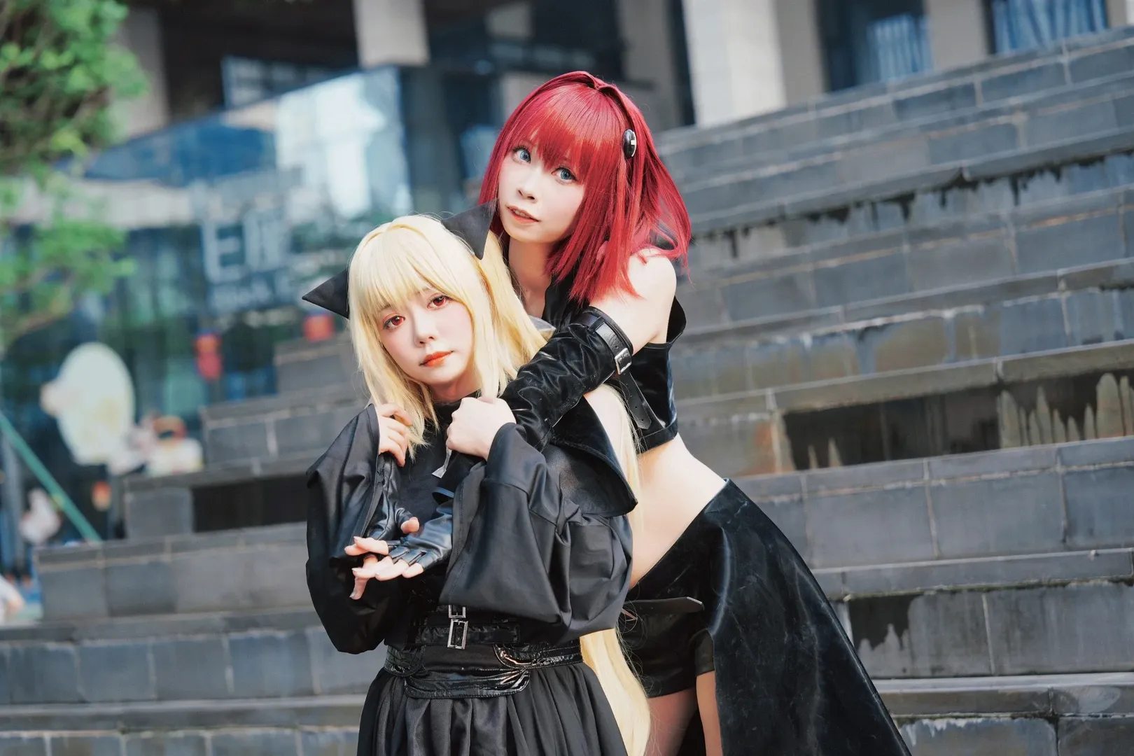 cosplay分享, CICF漫展, 金色暗影cos, 出包王女Darkness, 黒咲芽亚cos - 第5张