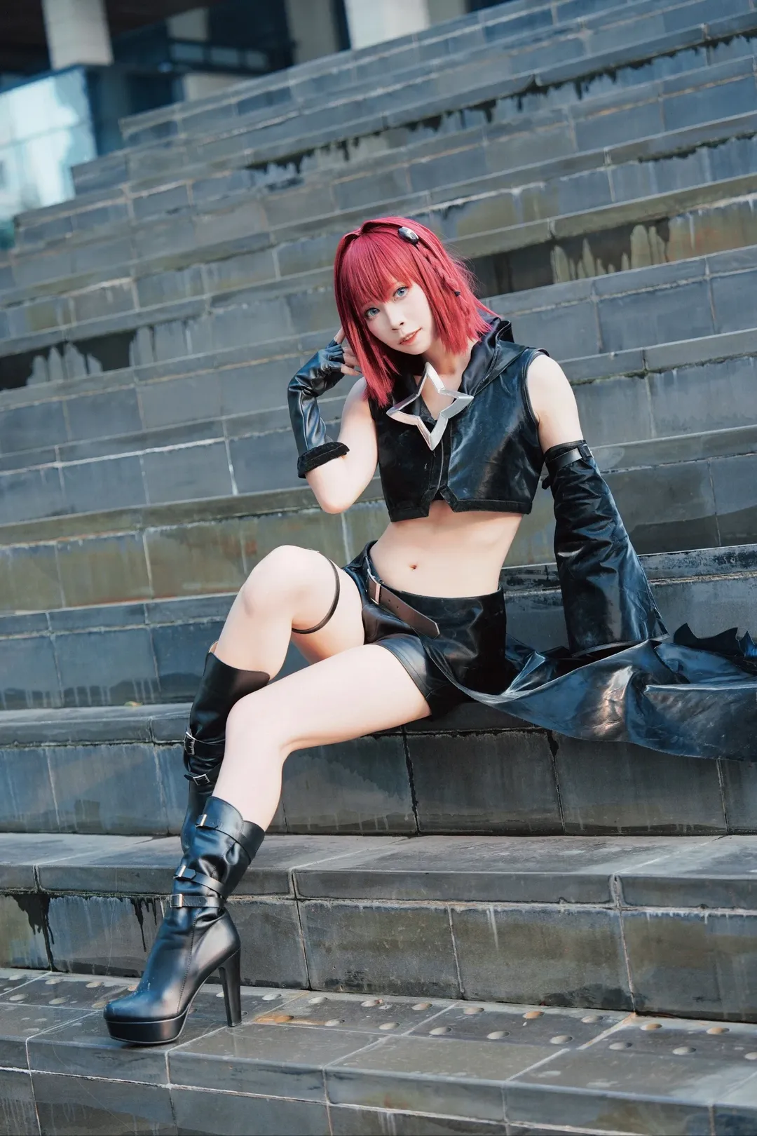 cosplay分享, CICF漫展, 金色暗影cos, 出包王女Darkness, 黒咲芽亚cos - 第6张