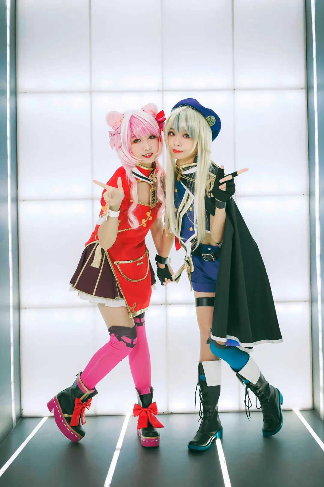 Duo cosplay, Portrait photography, VTuber, Tanaka Hime cosplay, Suzuki Hina cosplay - Image 1