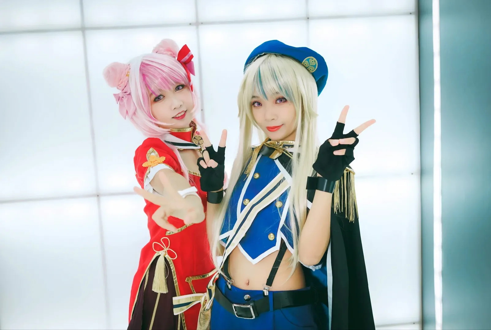 Duo cosplay, Portrait photography, VTuber, Tanaka Hime cosplay, Suzuki Hina cosplay - Image 2