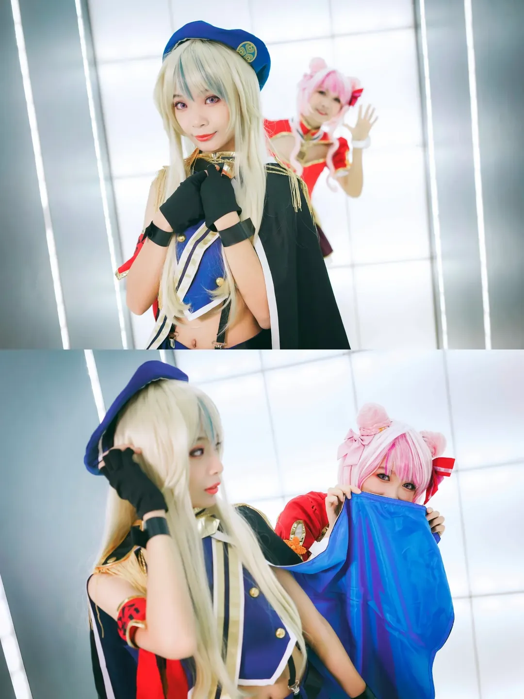 Duo cosplay, Portrait photography, VTuber, Tanaka Hime cosplay, Suzuki Hina cosplay - Image 9