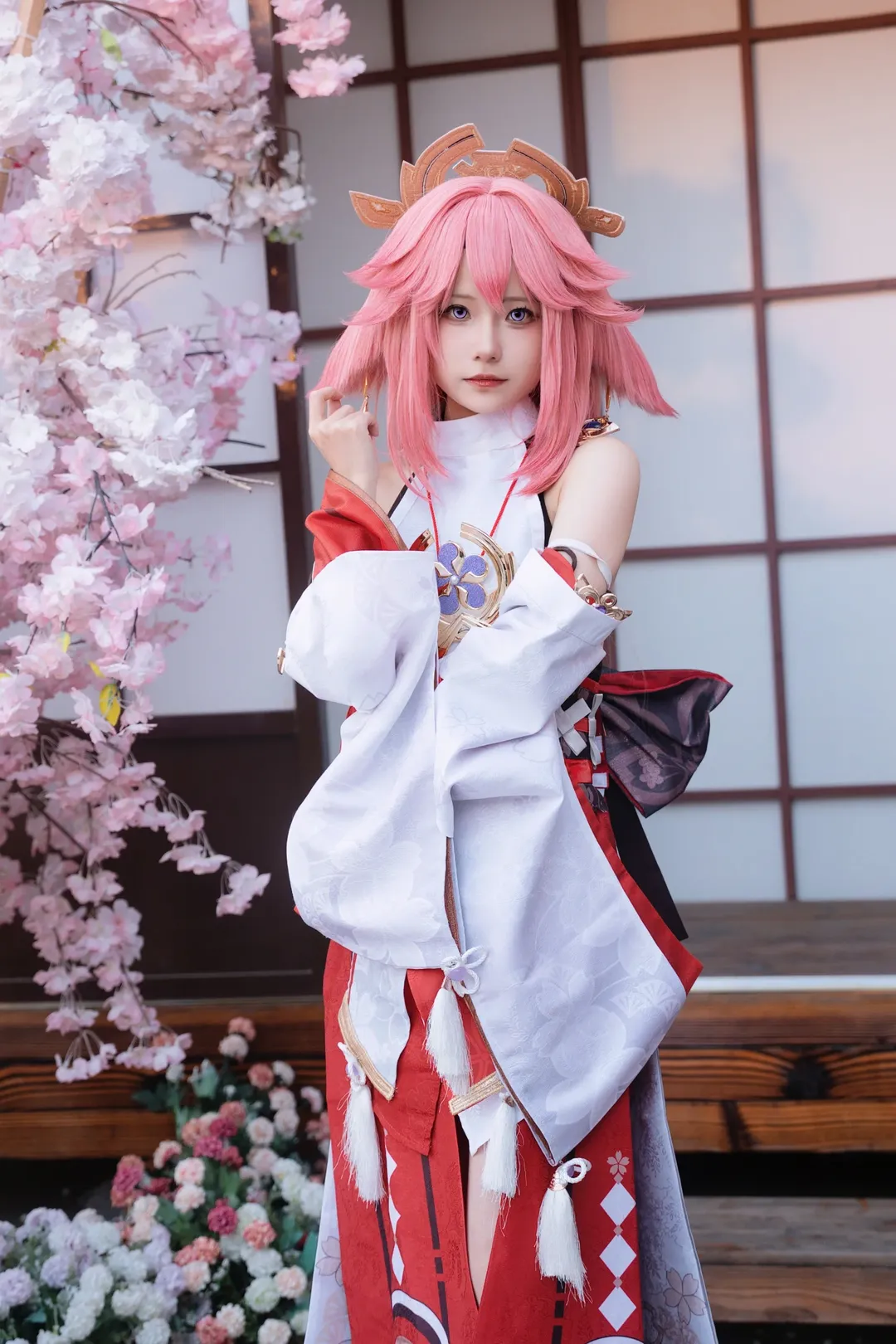原神, 八重神子 コスプレ, ポートレート, 永诺宜拍コスプレ, コスプレ撮影のシェア - 2枚目