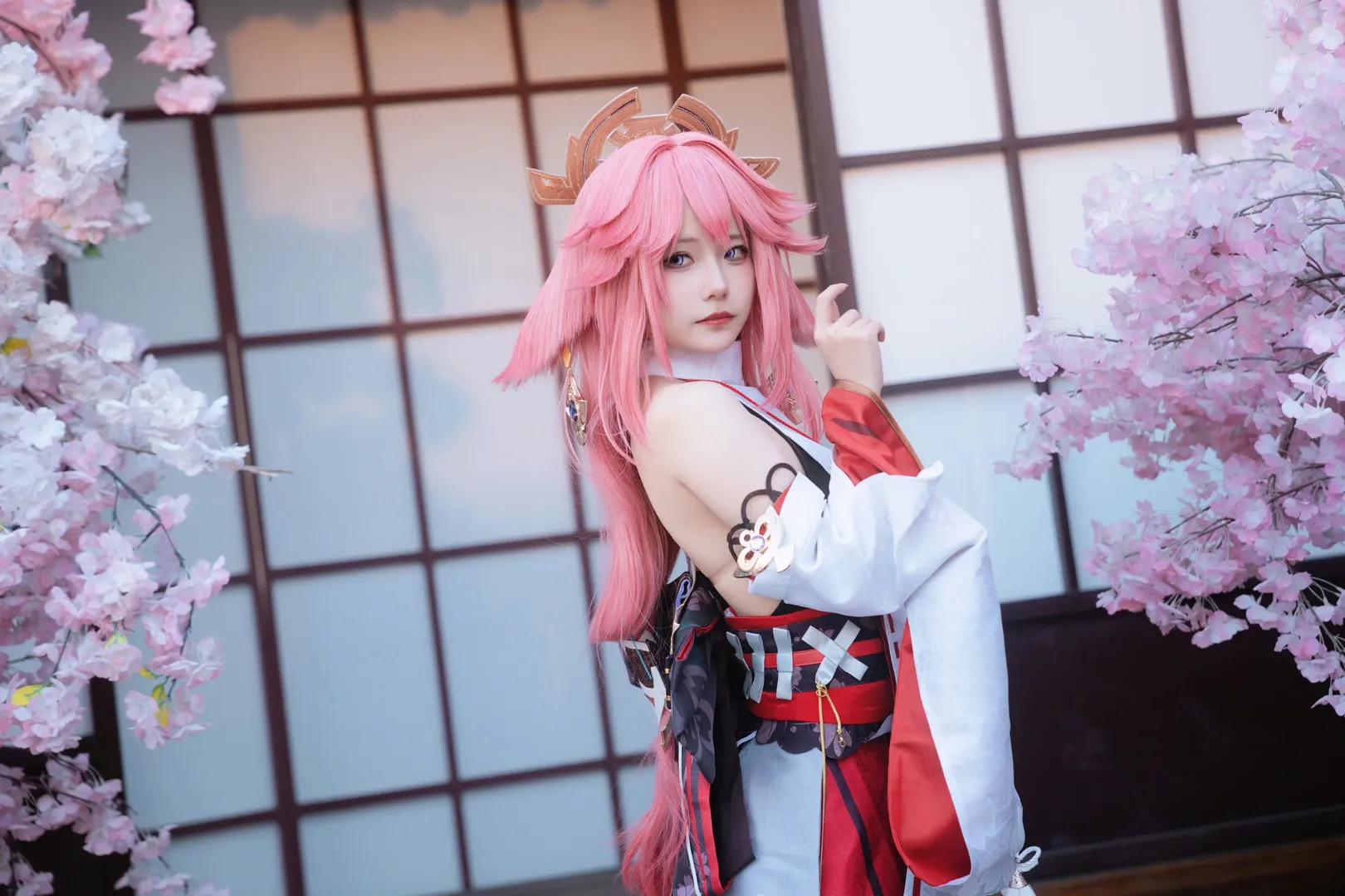 原神, 八重神子 コスプレ, ポートレート, 永诺宜拍コスプレ, コスプレ撮影のシェア - 3枚目